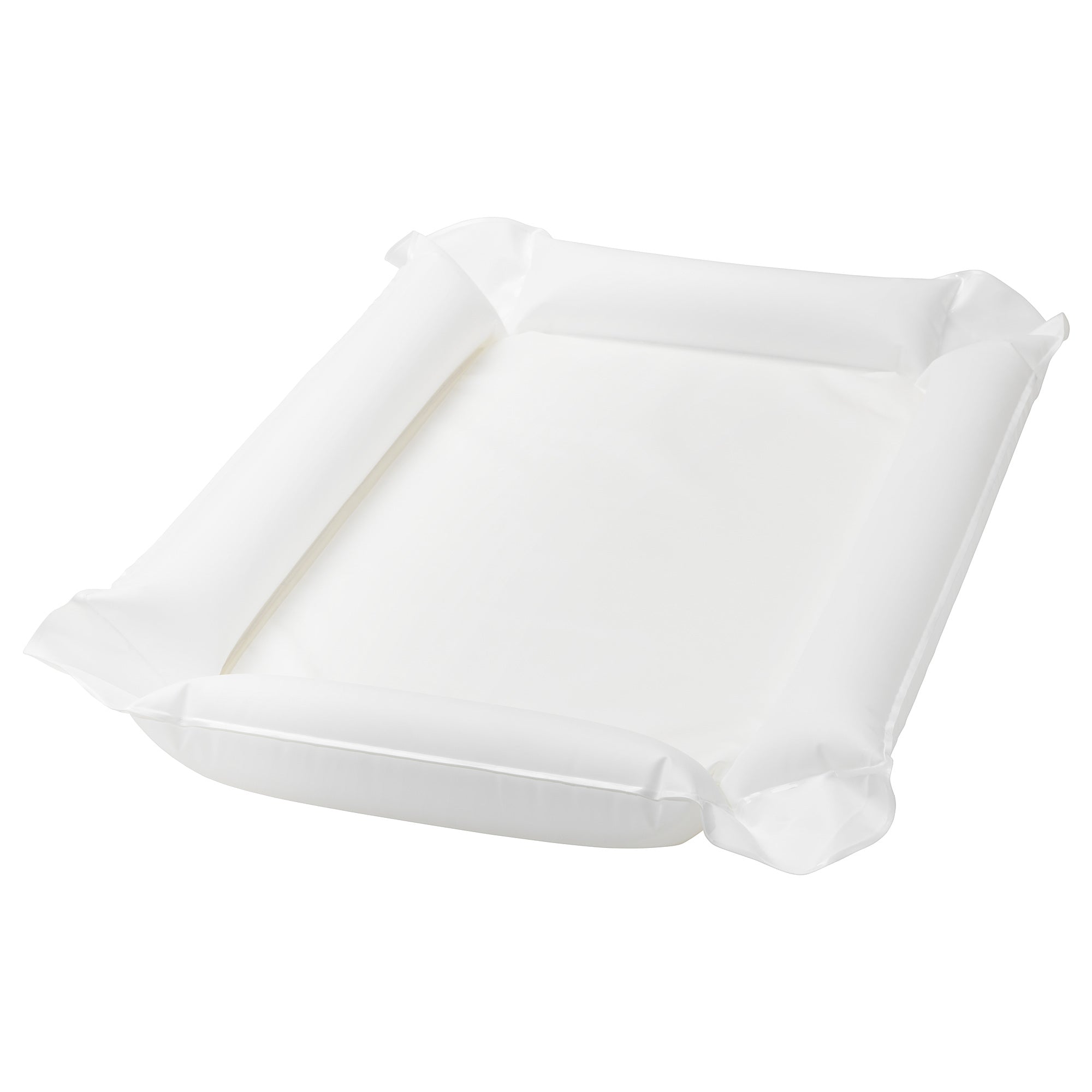 SKÖTSAM babycare mat with cover, grey, 53x80 cm