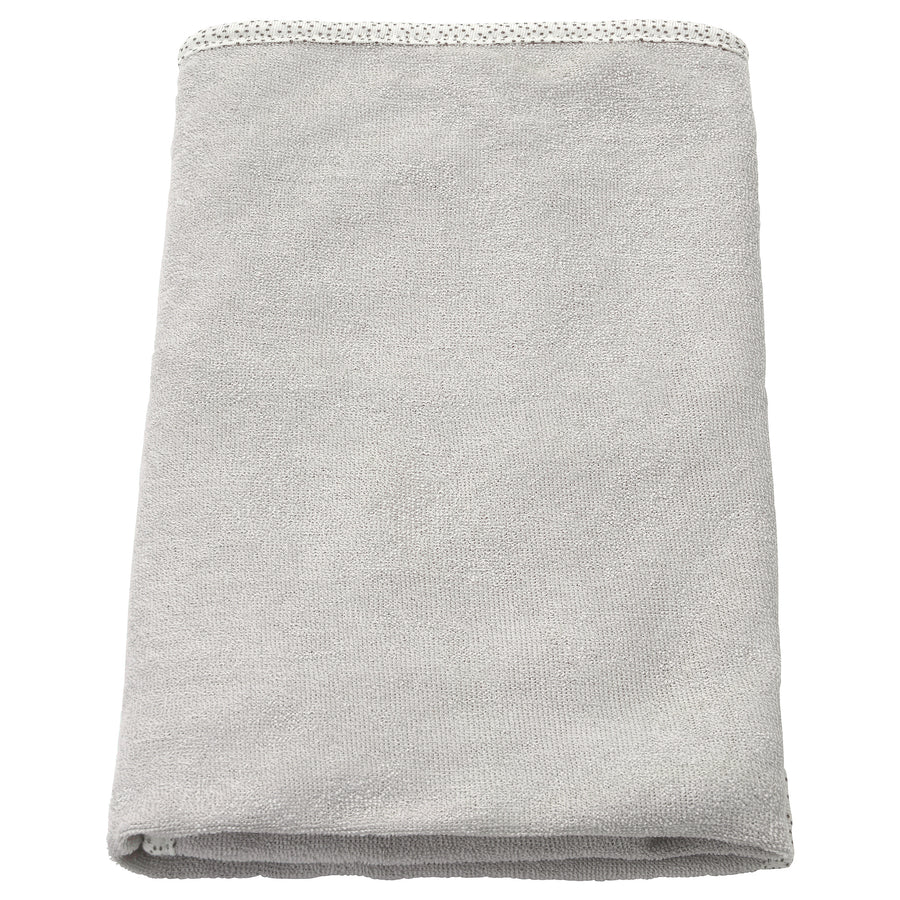 SKÖTSAM babycare mat with cover, grey, 53x80 cm