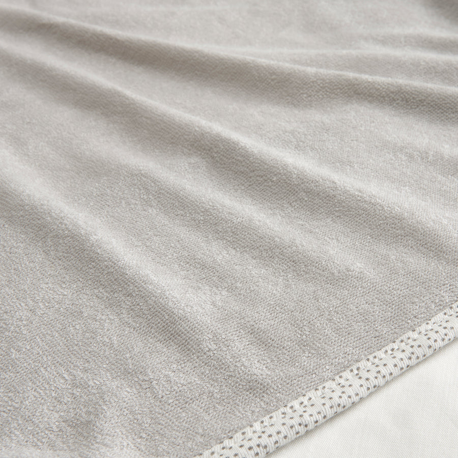 SKÖTSAM babycare mat with cover, grey, 53x80 cm