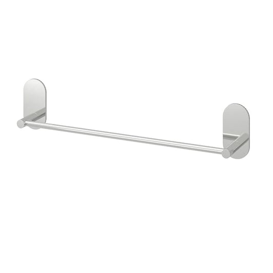 Jtp Inox Single Towel Rail - Stainless Steel - Get My Taps