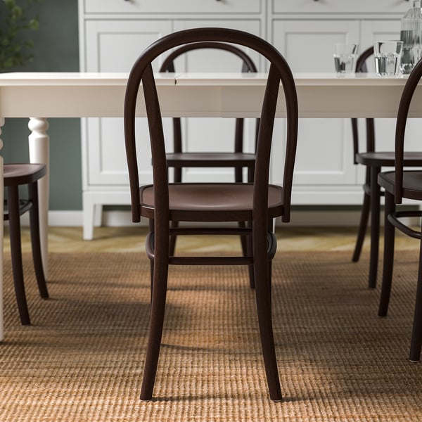 SKOGSBO - Chair, dark brown
