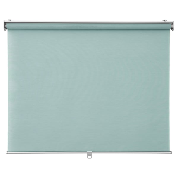 SKOGSKLÖVER roller blind, green, 140x195 cm
