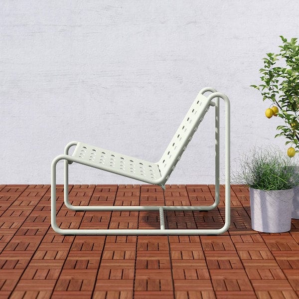 Ikea SKOGSÖN - Armchair, light gray outdoor