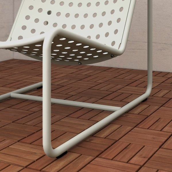 Ikea SKOGSÖN - Armchair, light gray outdoor