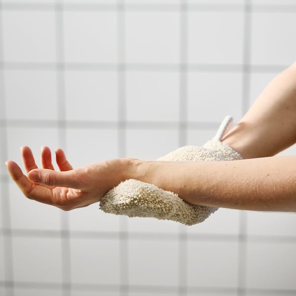 SKOGSSALLAT scrub mit, 21x11 cm
