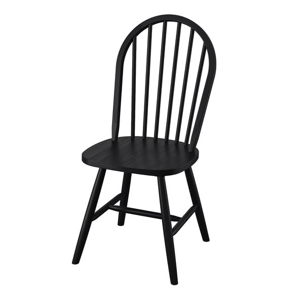SKOGSTA chair, black, 46x94x55 cm