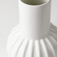 SKOGSTUNDRA - Vase, white, 27 cm