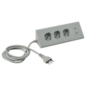 SKOTAT extension cord, green, 1.8 m