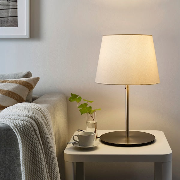 SKOTTORP Lampshade - white 33 cm , 33 cm