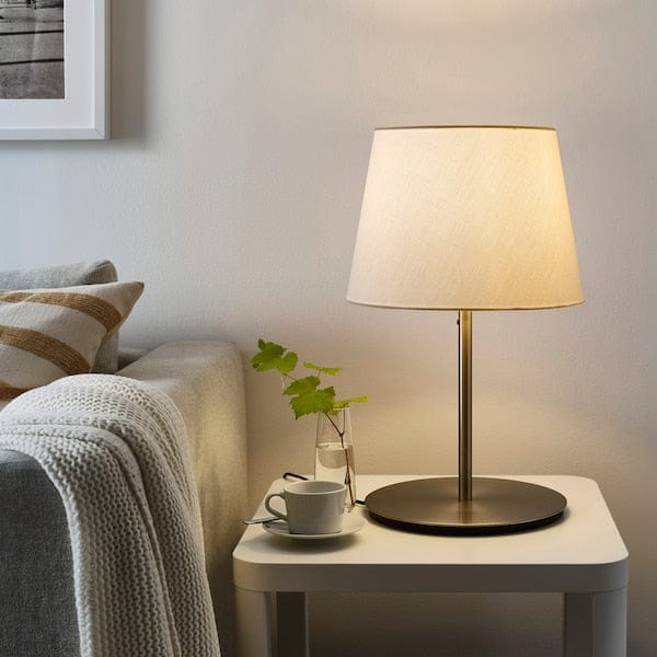 Ikea SKOTTORP Lampshade - white 33 cm , 33 cm