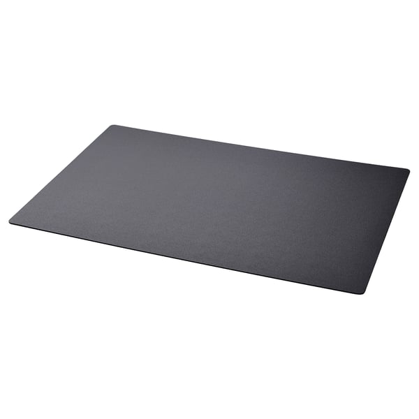 SKRUTT desk pad, black, 65x45 cm