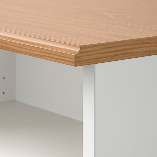 Ikea SKRUVBY - Storage combination, white, 180x140 cm