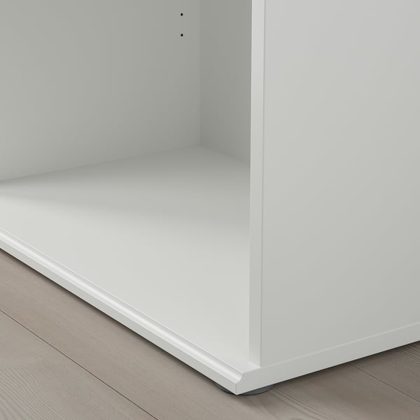SKRUVBY - SKRUVBY TV bench, white, 156x38x60 cm