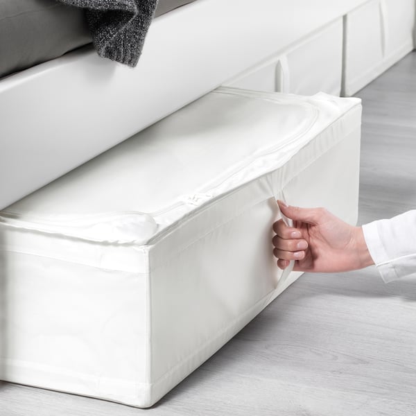 SKUBB storage case, white, 65x53x19 cm