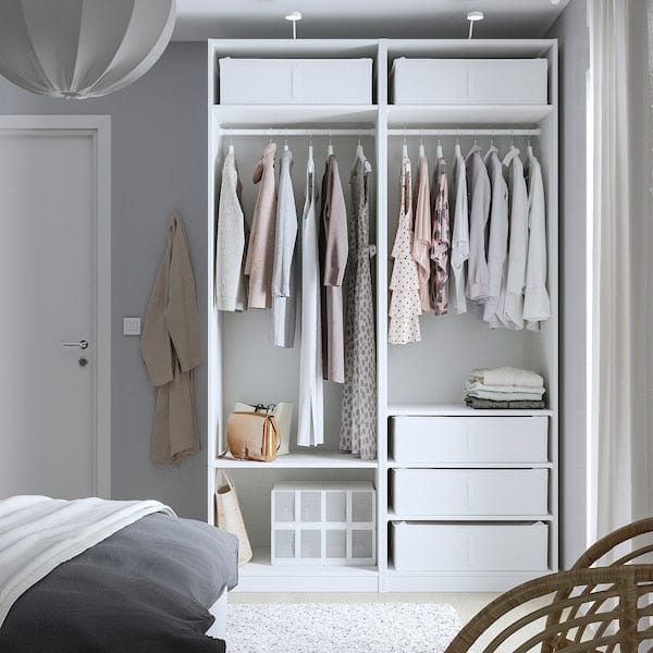Ikea SKUBB - Storage case, white, 65x53x19 cm