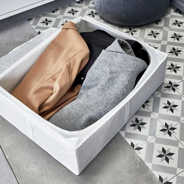 Ikea SKUBB - Storage case, white, 65x53x19 cm