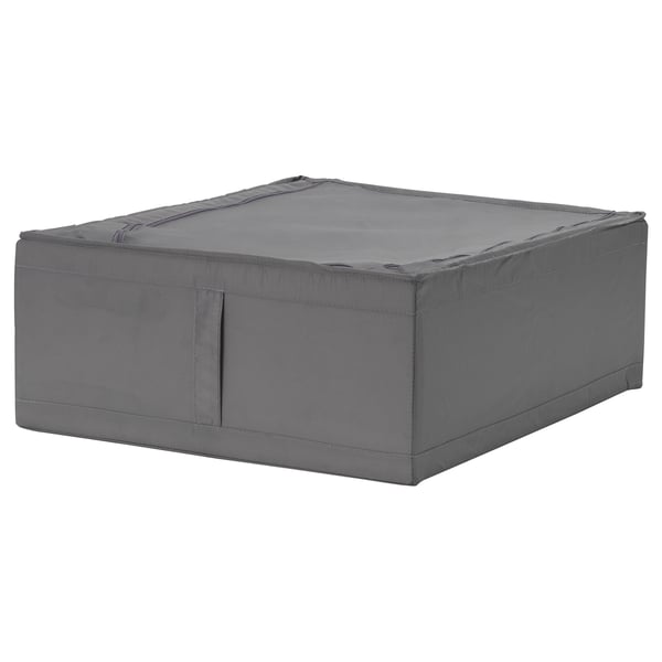 SKUBB storage case, dark grey, 43x53x19 cm