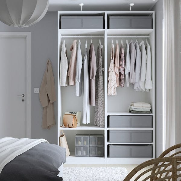 Ikea SKUBB - Storage case, dark grey, 65x53x19 cm