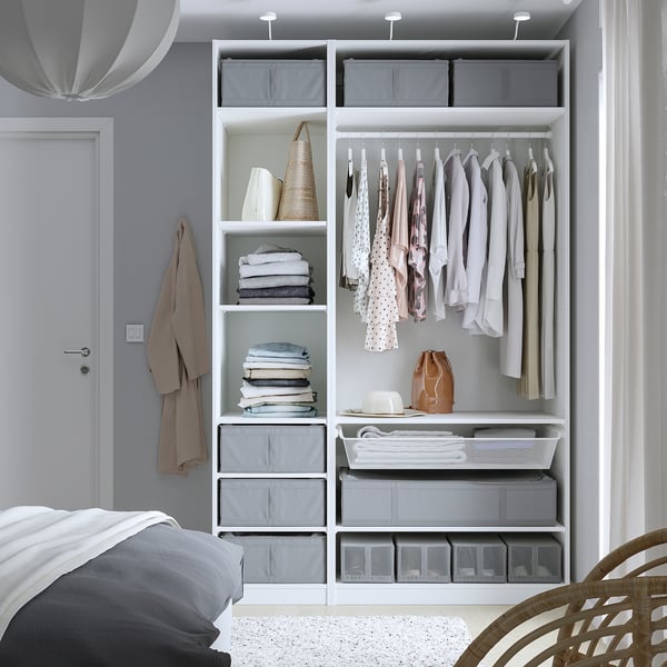 SKUBB storage case, dark grey, 43x53x19 cm