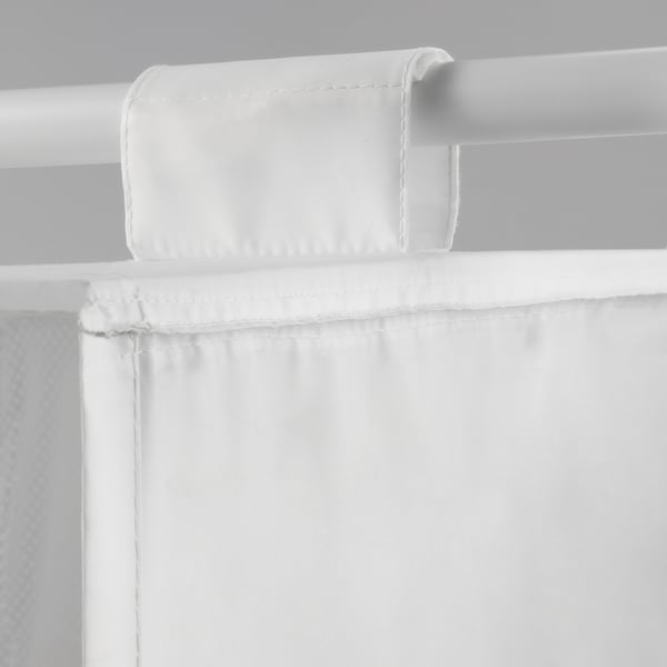 SKUBB - SKUBB Storage with 6 compartments, white, 35x45x125 cm