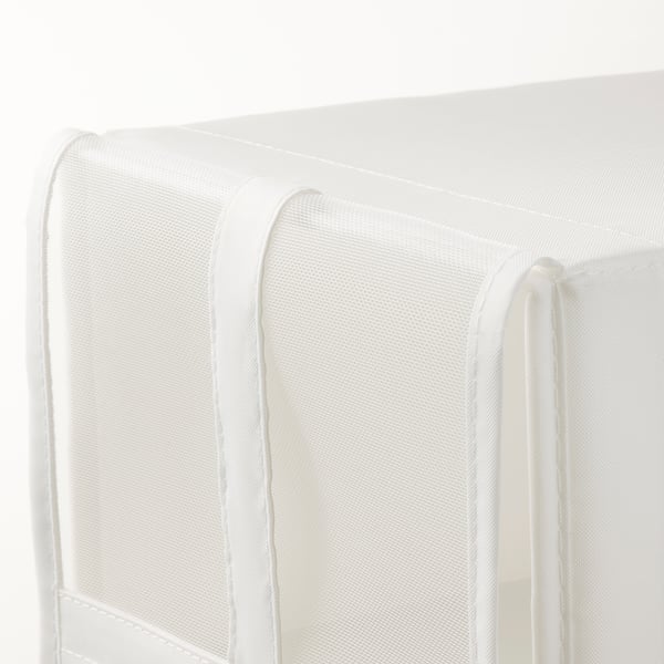 SKUBB shoe box, white, 22x34x16 cm, 4 pack