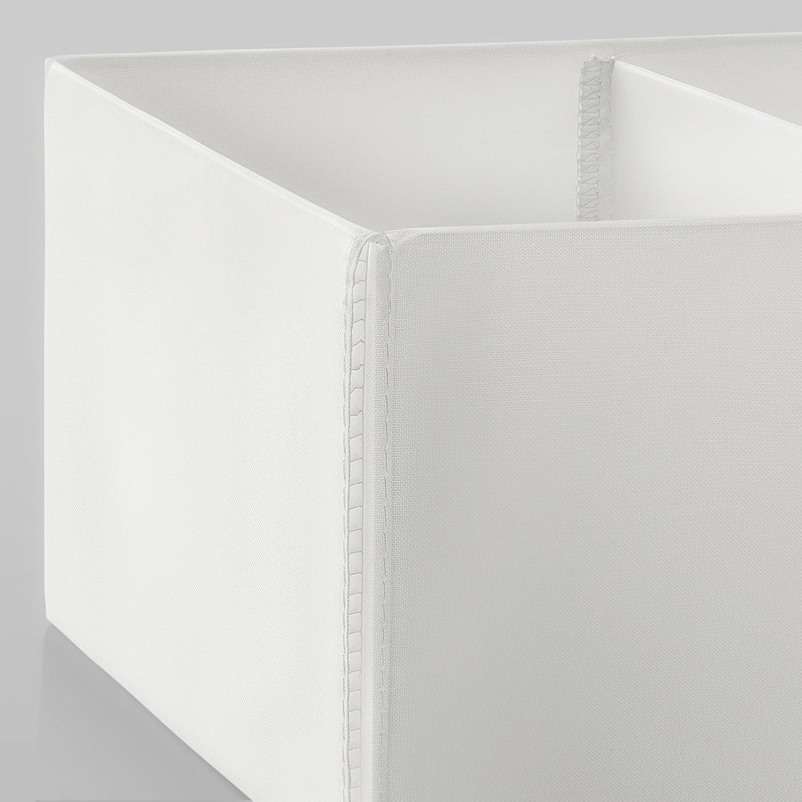 SKUBB box, set of 3, white, 20x38x12 cm