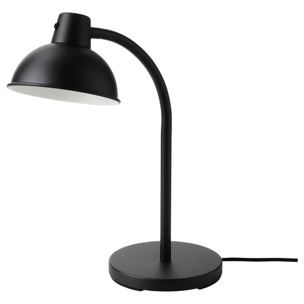 SKURUP work lamp, black, 16 cm