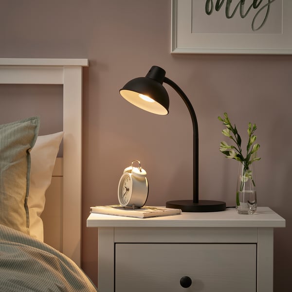 SKURUP work lamp, black, 16 cm