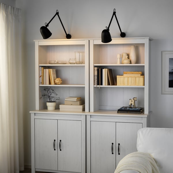 SKURUP Work/wall lamp - black ,