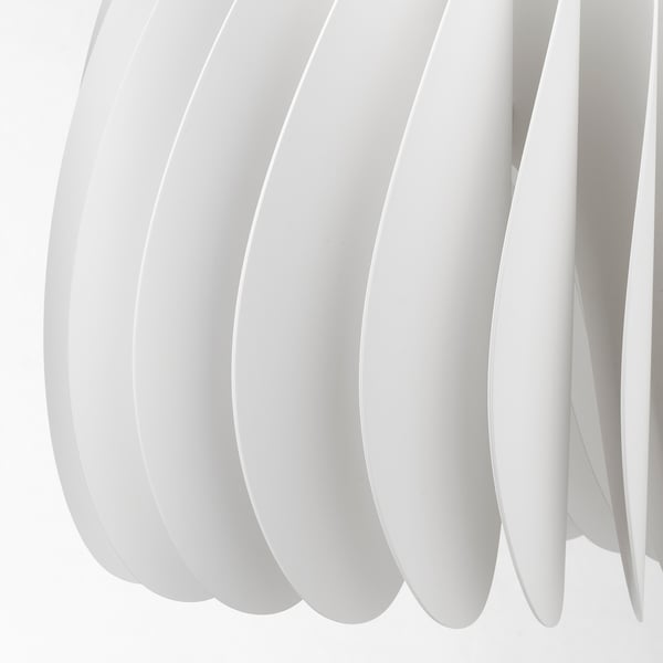 SKYMNINGEN pendant lamp, white, 42 cm