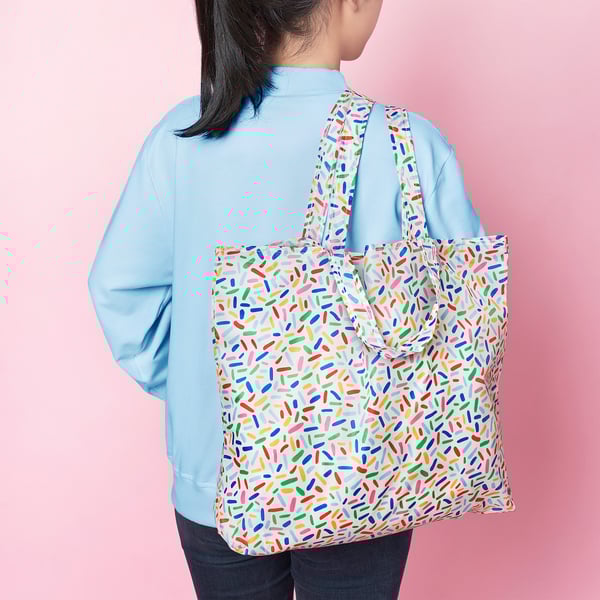 SKYNKE - SKYNKE Carrier bag, multicolour/patterned, 45x36 cm