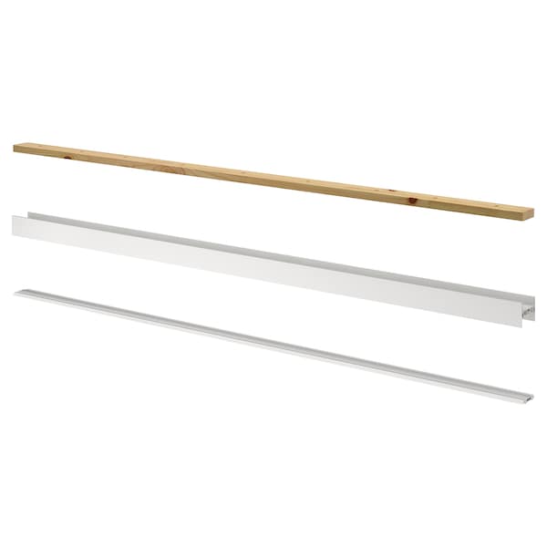 Ikea SKYTTA - Rail for sliding door frame, 2 tracks white