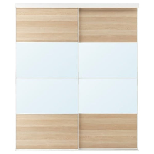 SKYTTA / MEHAMN/AULI sliding door combination, []
