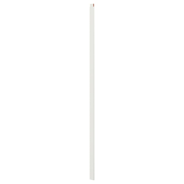 SKYTTA stop bar, 2 tracks, set of 2, white, 7.0x240.0 cm, 2 pack