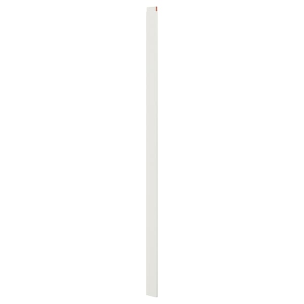 SKYTTA stop bar, 3 tracks, set of 2, white, 11.0x240.0 cm, 2 pack