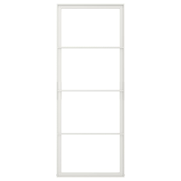 SKYTTA - SKYTTA Sliding door frame, white, 77x196 cm