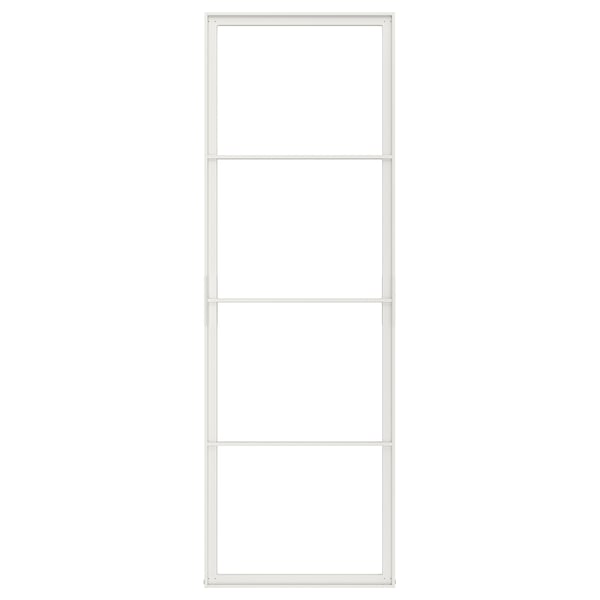 SKYTTA - SKYTTA Sliding door frame, white, 77x231 cm