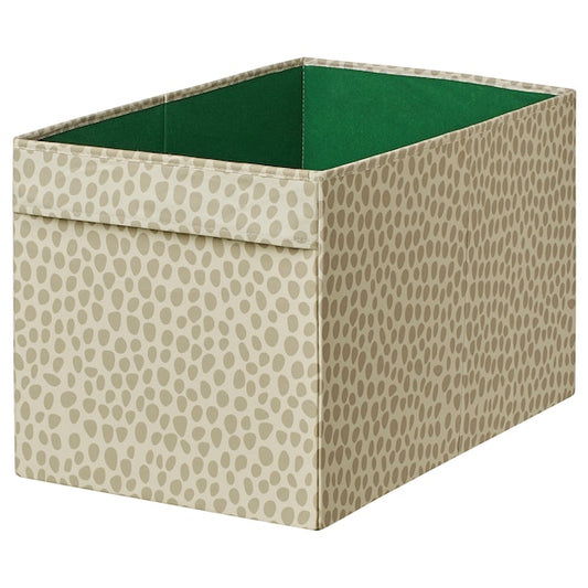 SLÄKT - Box, beige, 55x33x33 cm