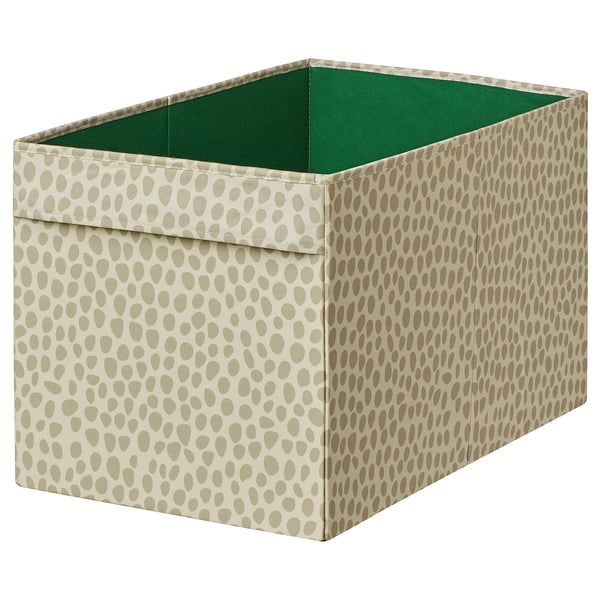 SLÄKT box, beige, 55x33x33 cm