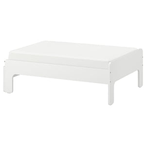 Ikea SLÄKT - Extendable bed, white, 80x200 cm