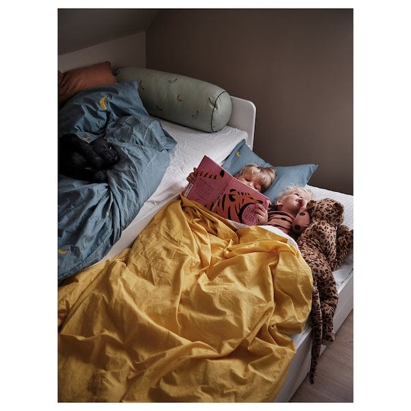 Ikea SLÄKT - Bed frame with underbed and storage, white, 90x200 cm