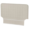 SLÄKT headboard with cover, Vissle beige, 96x95 cm