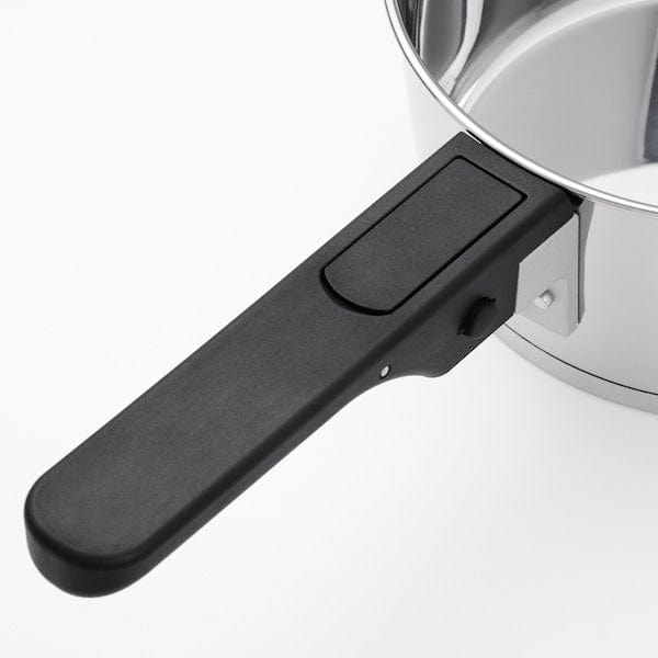 Ikea SLÄTROCKA - Pots with removable handle, stainless steel casserole dish