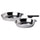 SLÄTROCKA cookware kit with detachable handle, frying pan stainless steel