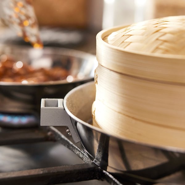 SLÄTROCKA - Cookware with removable handle, stainless steel pan