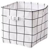 SLÅTTERVALL storage basket, textile, 32x35x32 cm
