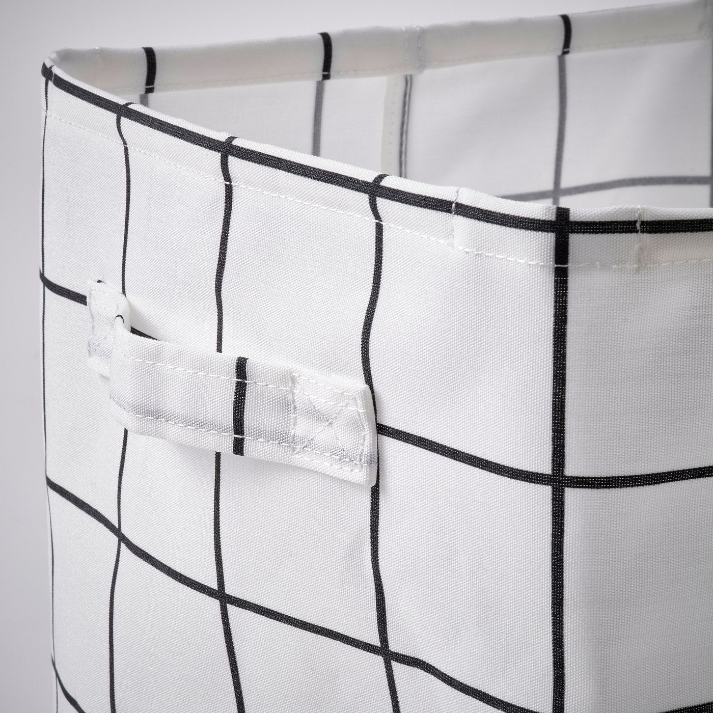 SLÅTTERVALL storage basket, textile, 32x35x32 cm