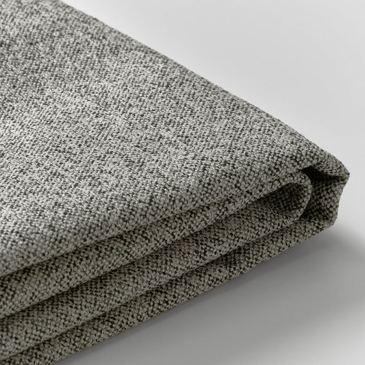 SLATTUM slipcover for headboard, Öreryd grey/beige, 90 cm