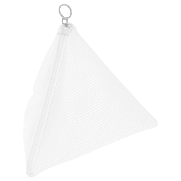 SLIBB washing bag, white/grey, 22x19x22 cm
