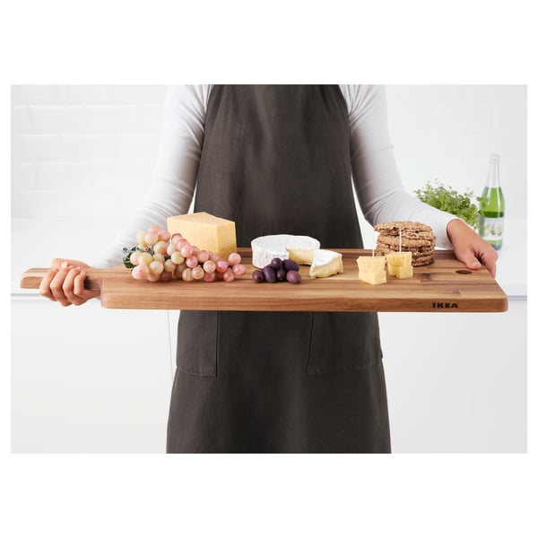 SMÅÄTA - SMÅÄTA Chopping board, acacia, 72x28 cm